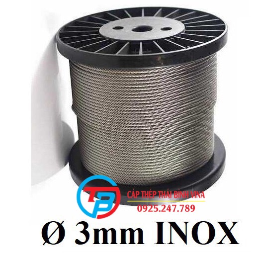 100 meters stainless steel 304 steel cable Pacific Vina