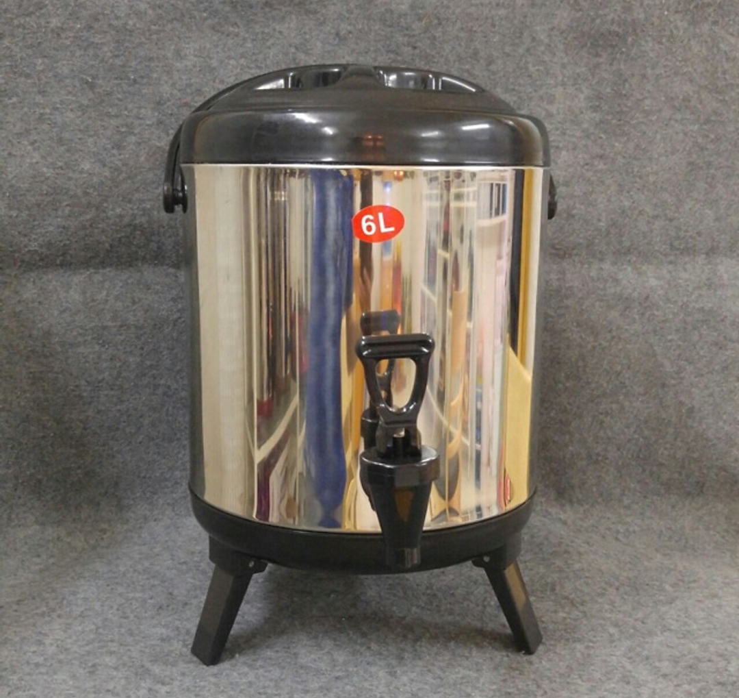 BÌNH Ủ TRÀ SỮA INOX 6L (CÓ CÁC DUNG TÍCH 6L-8L-10L-12L )