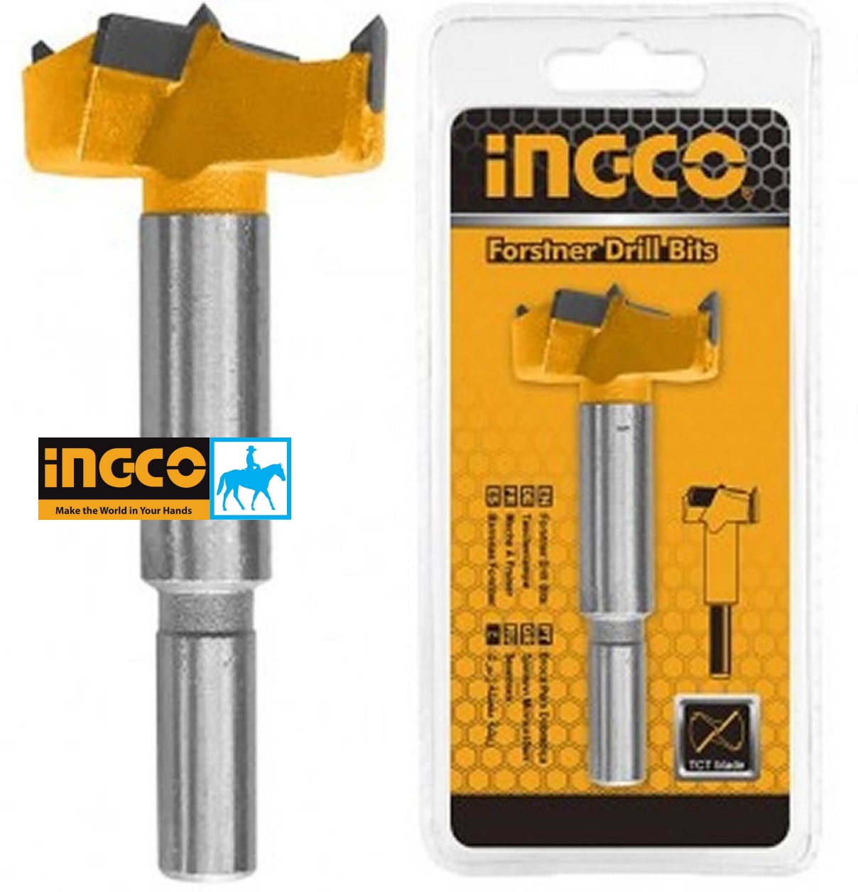 Mũi khoan gỗ mũi khoét gỗ 25mm INGCO ADCS2501