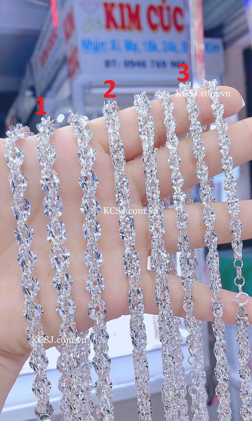 Dây Chuyền Nữ Không Mặt Bạch Kim Nhỏ Nhắn Xinh Xắn  - Đeo Được Thời Gian Lâu - QJ - HD771238 - Dùng Làm Trang Sức Đeo Phối Với Đồ Dự Tiệc Cực Sang Và Xinh, Làm Quà Ý Nghĩa