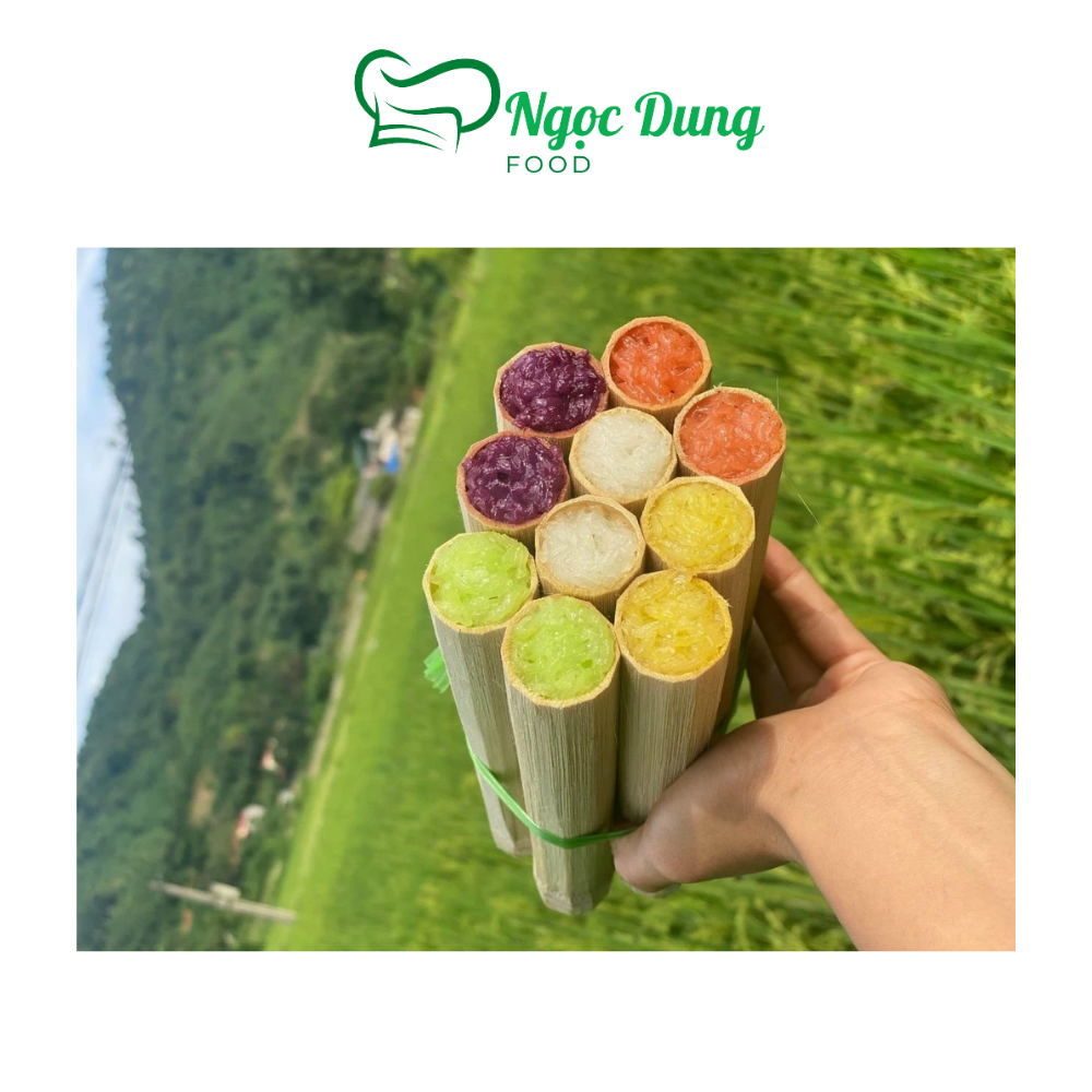 Set 5 ông cơm Lam ngũ sắc tây bắc 1kg