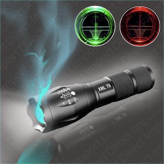 Đèn Pin XML T6 - 5 chế độ sáng, Đèn pin chống nước