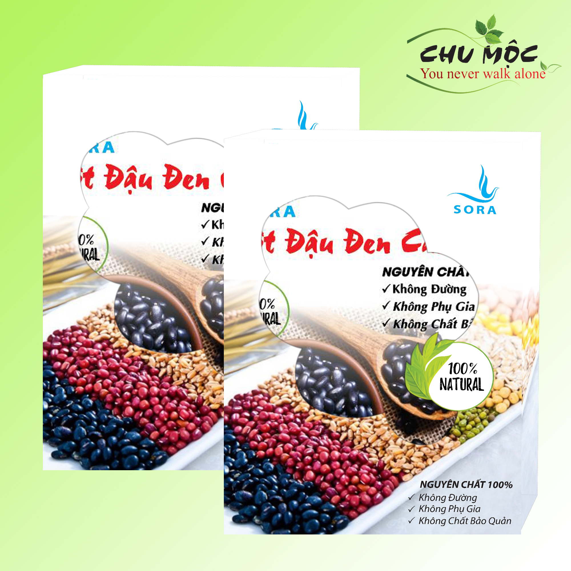 [HCM]Sora Bột đậu đen cao cấp nguyên chất 100%