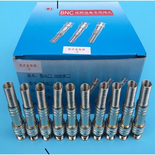 Combo 10 chiếc BNC Lò xo chuyên dụng cho camera