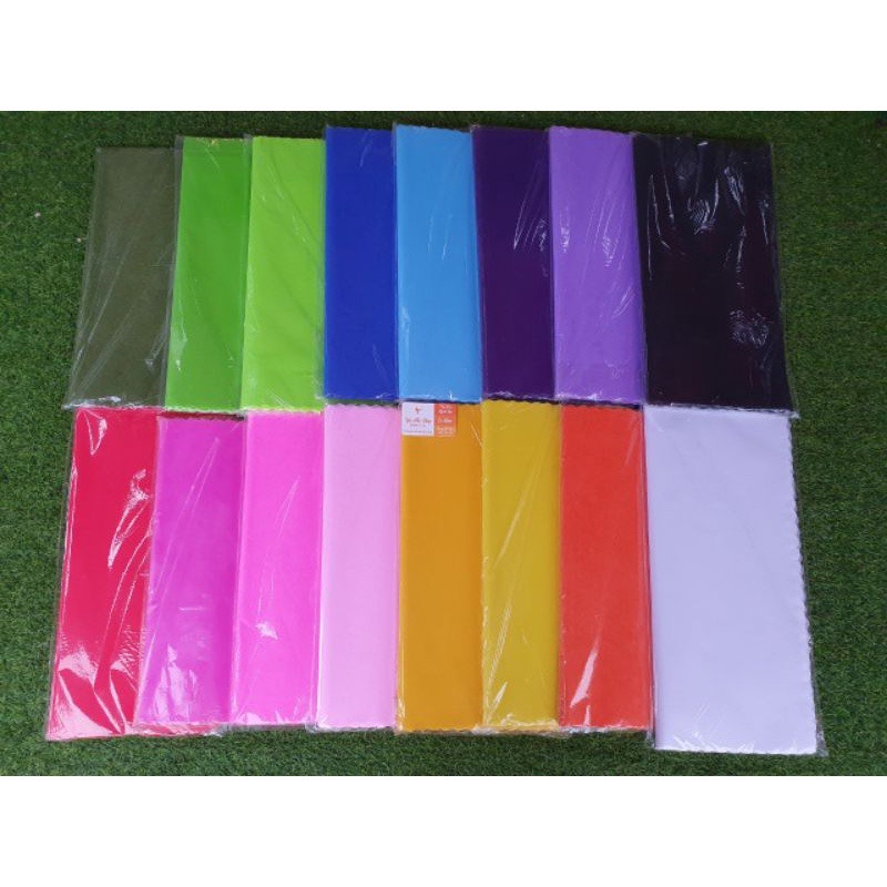 LỤA TRANG TRÍ,1 tờ lụa vân long, lụa xấp