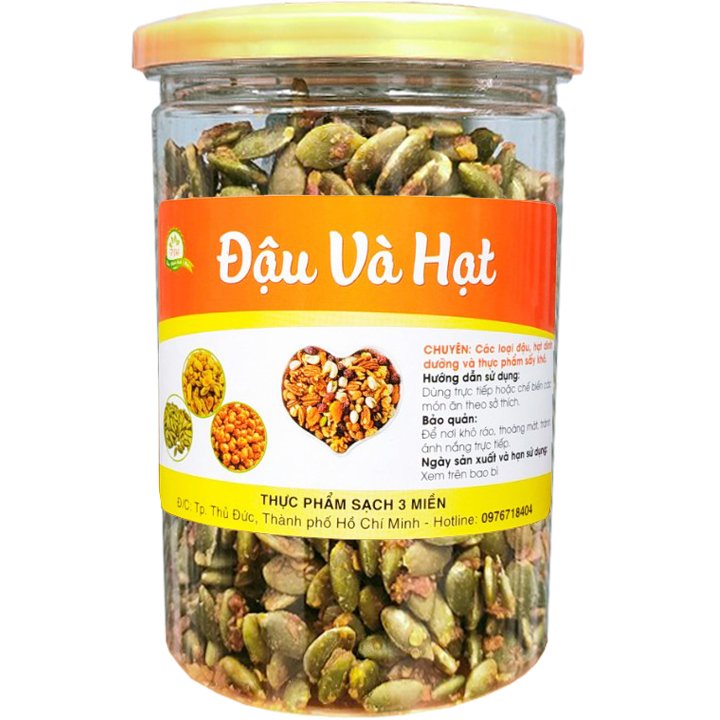 250G NHÂN HẠT BÍ RANG TỎI ỚT HIỆU TPS