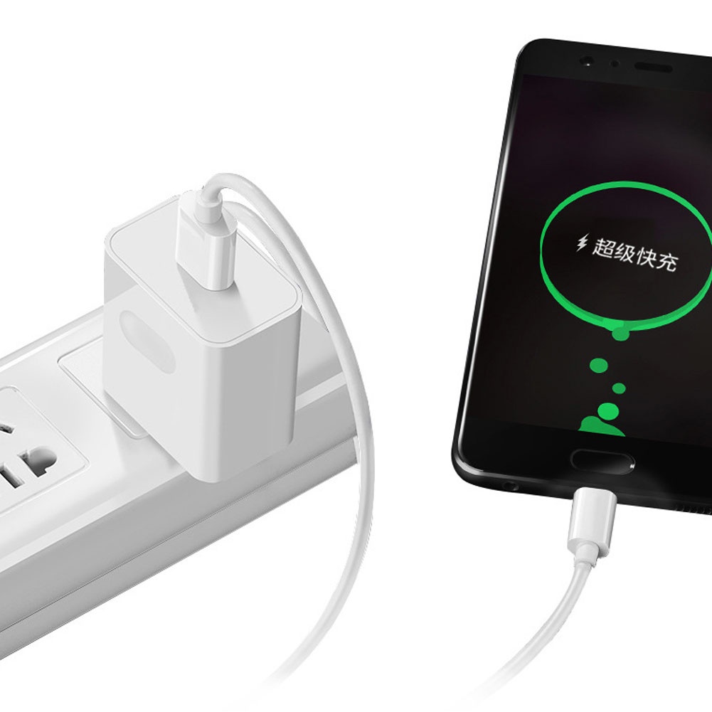 XIAOMI Dây cáp sạc nhanh Micro USB/Type C dài 1m cho điện thoại Android