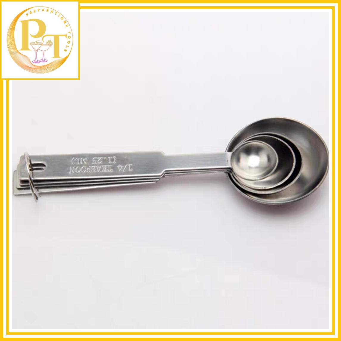 Bộ thìa đong inox 4 cái