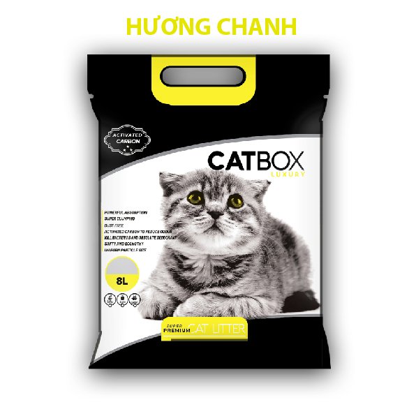 Cát vệ sinh cho mèo 8L 16L CATBOX