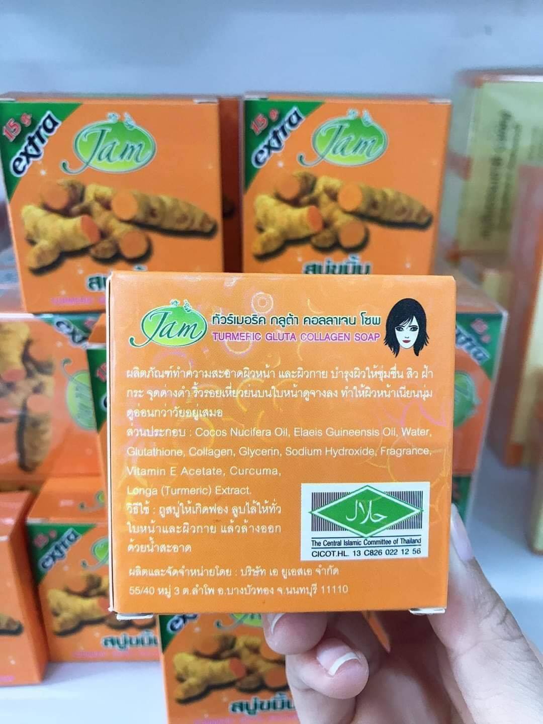 Xà Phòng Nghệ JAM Thái Lan