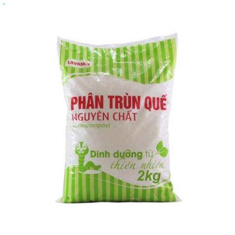 Phân trùn quế lavamix nguyên chất - 2kg