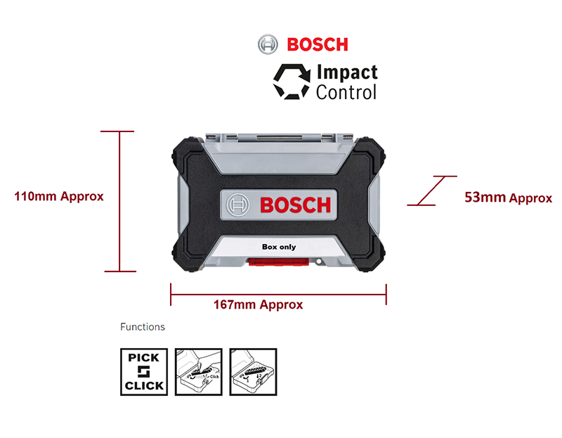 Hộp đựng size L Bosch 2608522363
