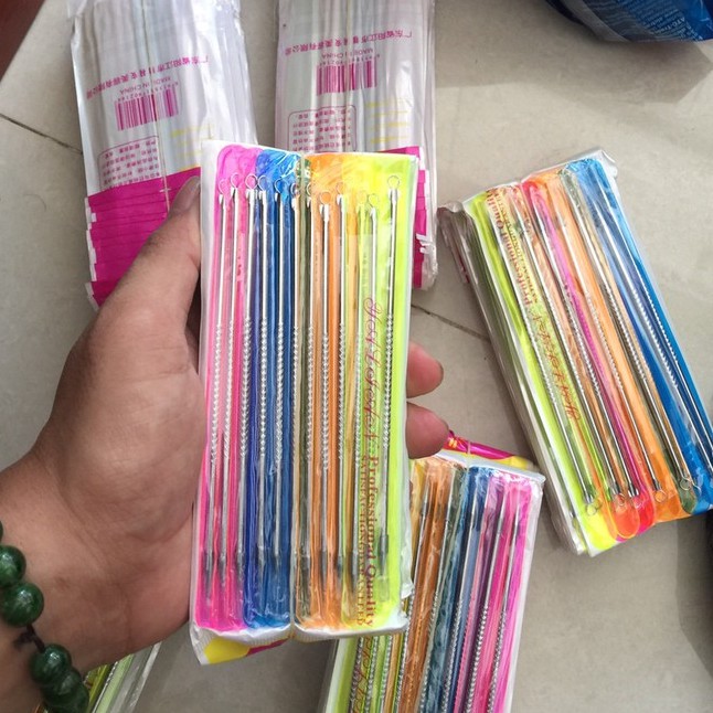 [HCM](Vỉ 12 cây) Que nặn mụn