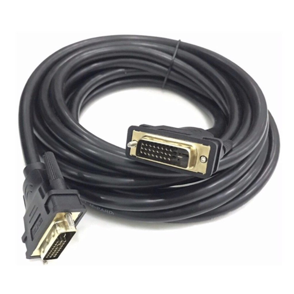 Cáp DVI ra DVI 1,5M - Dây DVI 2 đầu - hàng nhập khẩu