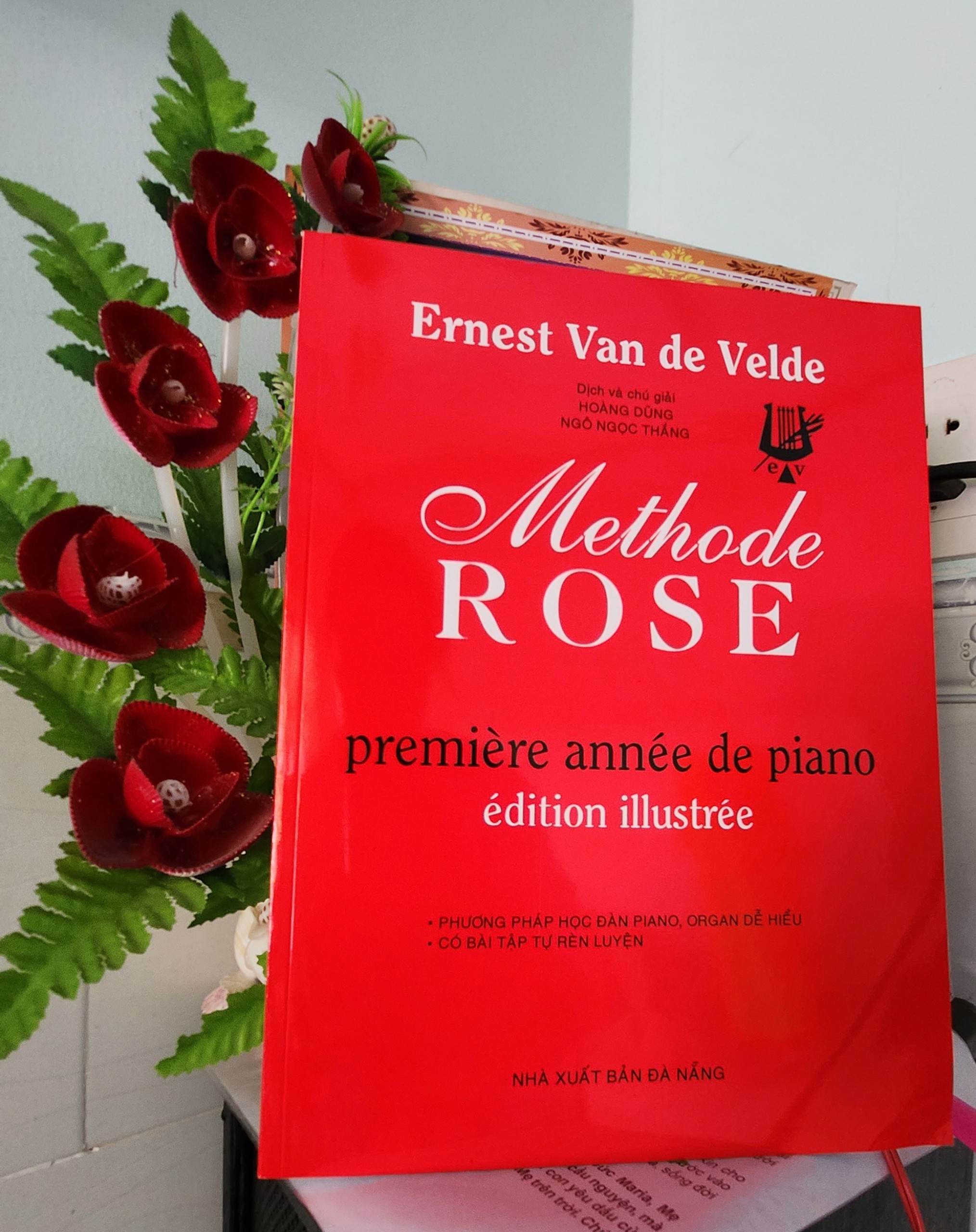 Sách Method Rose (Phương pháp học đàn Piano, Organ Dễ hiểu)