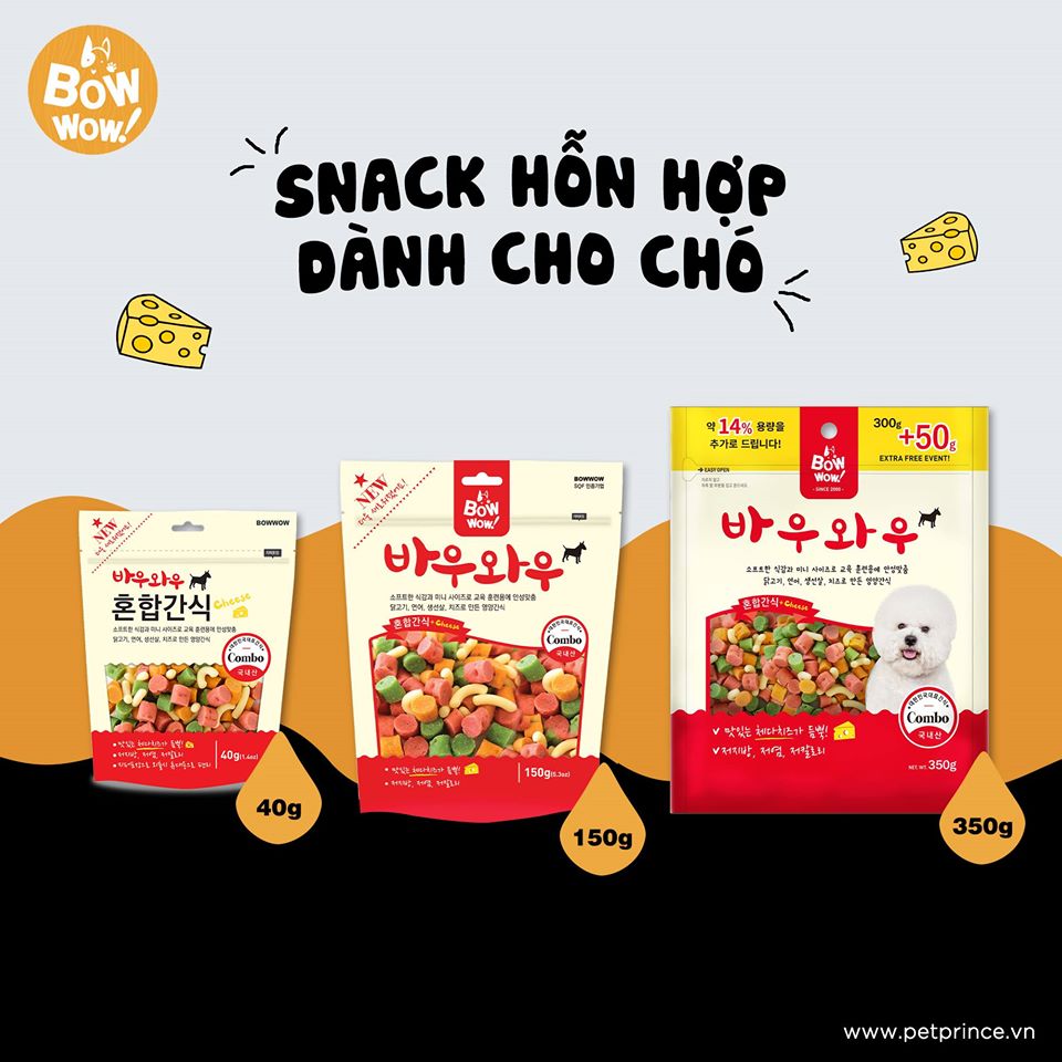 SNACK HỖN HỢP CHO CHÓ
