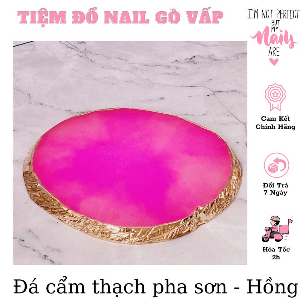 Đá Cẩm Thạch Pha Màu Sơn Gel - Dụng Cụ Làm Nail