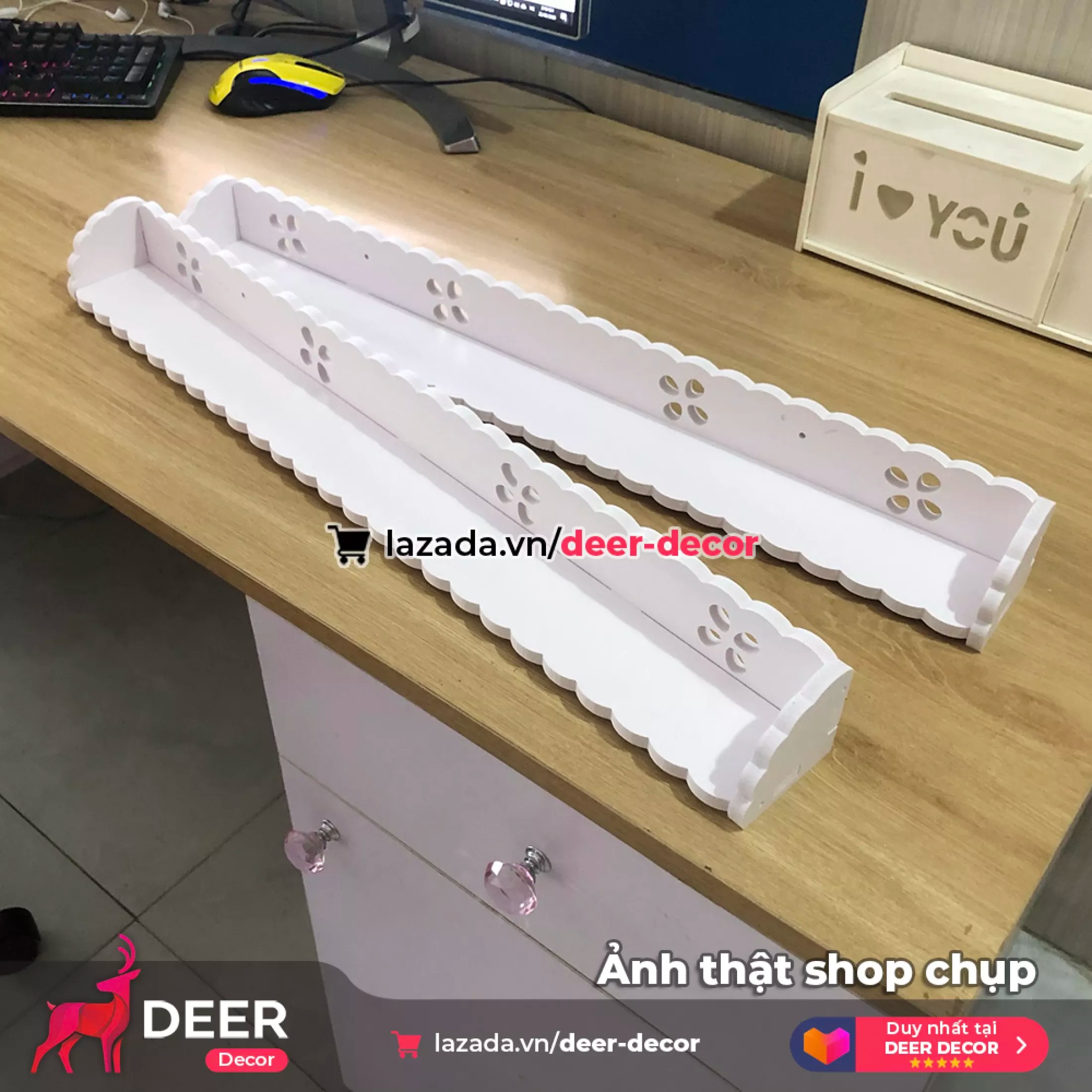 Thanh Kệ Rời Để Sơn Móng Dài 60cm - DEER DECOR