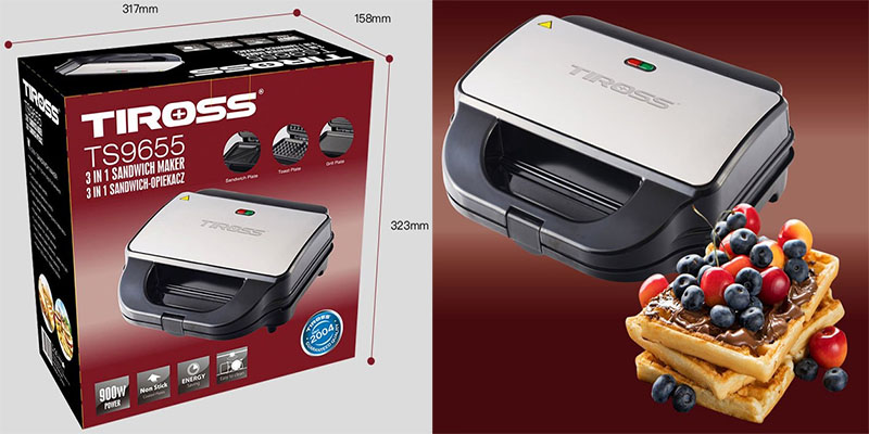 Kẹp nướng Sandwich Tiross TS9655