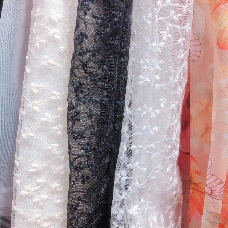 Váy ngủ lưới hoa nhí [Shi.Lingerie]