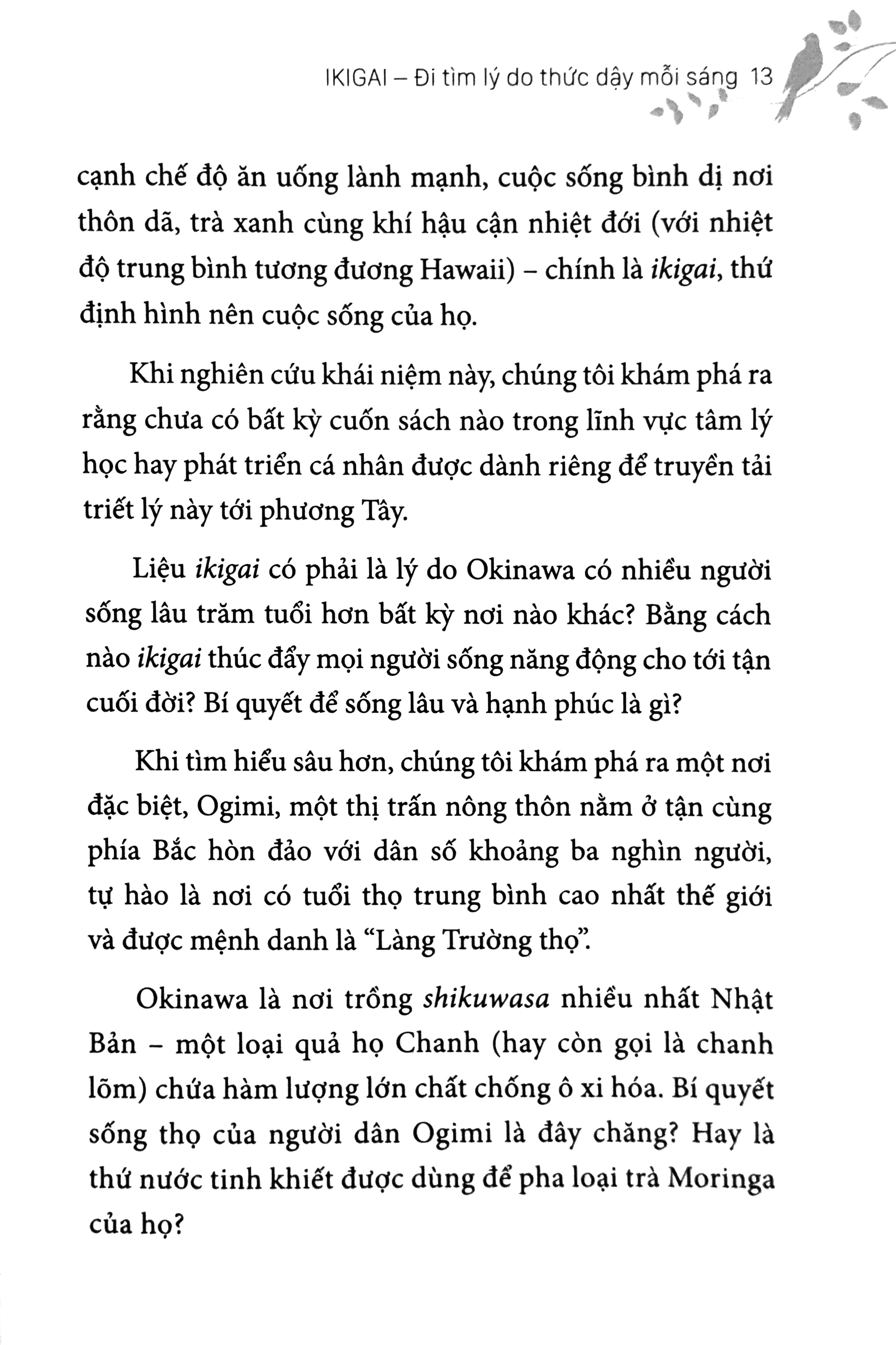 Ikigai - Đi Tìm Lý Do Thức Dậy Mỗi Sáng