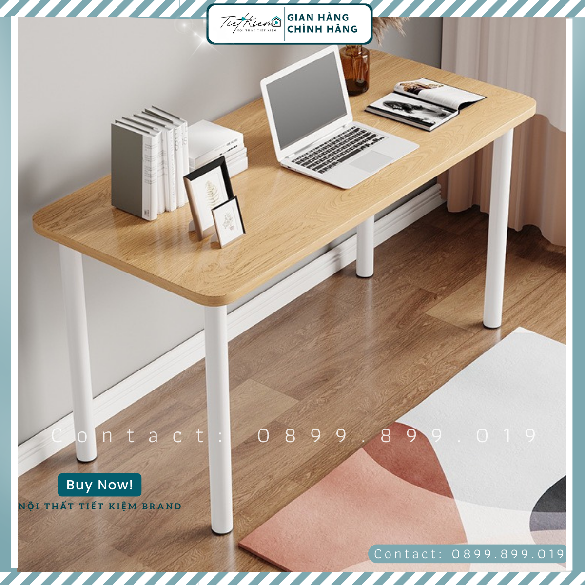 Bàn ikea chân sắt làm việc BLV99899
