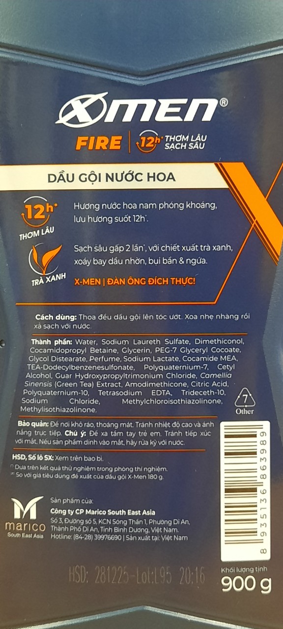XMEN (WOOD/FIRE) 900g - BACH HOA HV