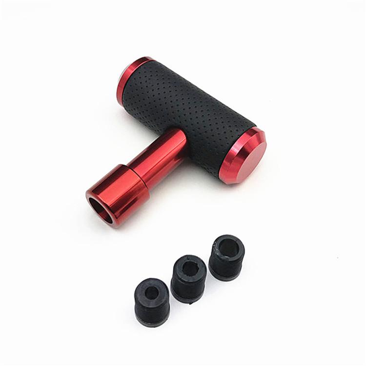 Tay nắm cần số ô tô, xe hơi chữ T, dùng cho các xe số tự động MOMO8-DO (Màu đỏ)