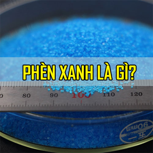 *** Phèn xanh bột, đồng cục, CuSO4.5H2O, đồng sunfat *** 1 ký
