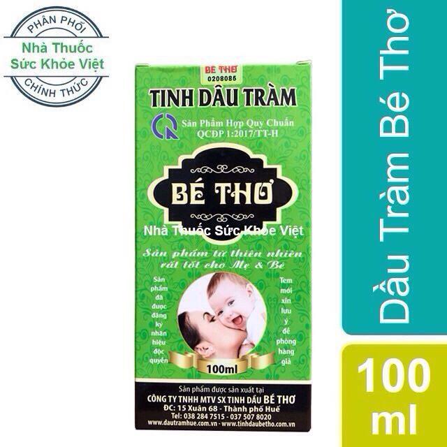 Tinh Dầu Tràm Bé Thơ 50ml - 100ml