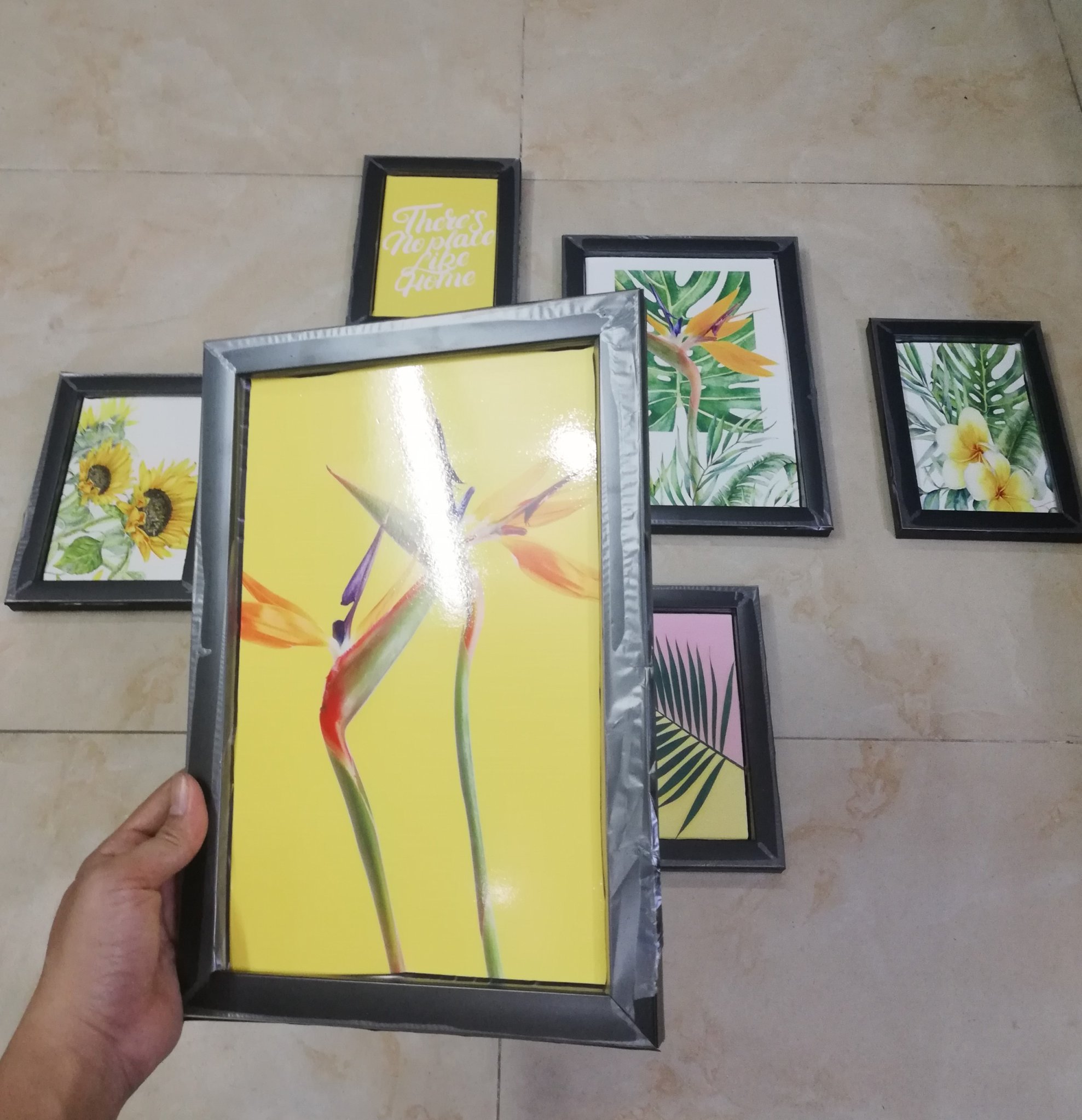 BỘ 6 TRANH TREO TƯỜNG SCANDINAVIAN ĐÃ CÓ KHUNG (SET12)