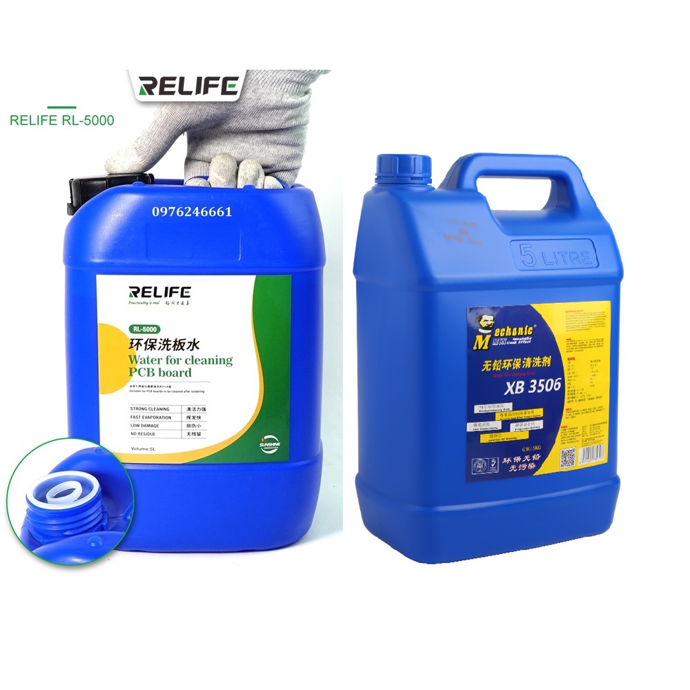 Nước rửa bo mạch không mùi can 5 lít