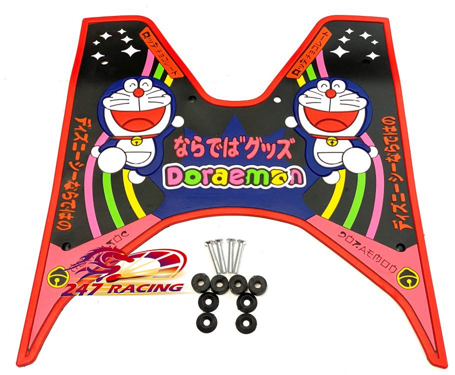 Thảm VARIO kiểu Doraemon lót chân xe máy Siêu Đẹp