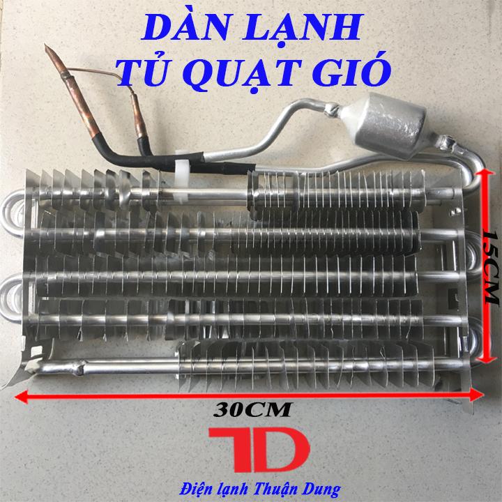 Dàn lạnh tủ quạt gió 30x15 cm - Điện Lạnh Thuận Dung