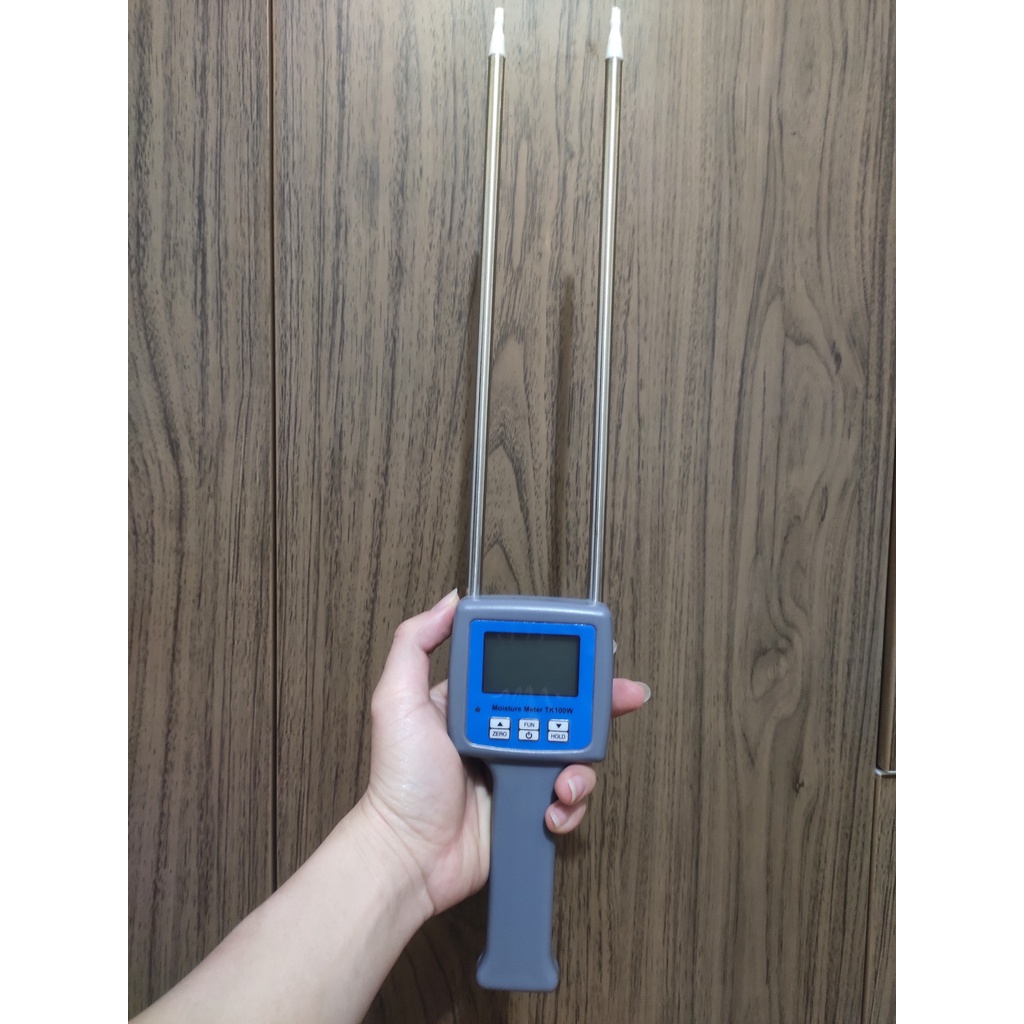 Máy đo độ ẩm sắn khô, khoai mì, củi băm TK-100W