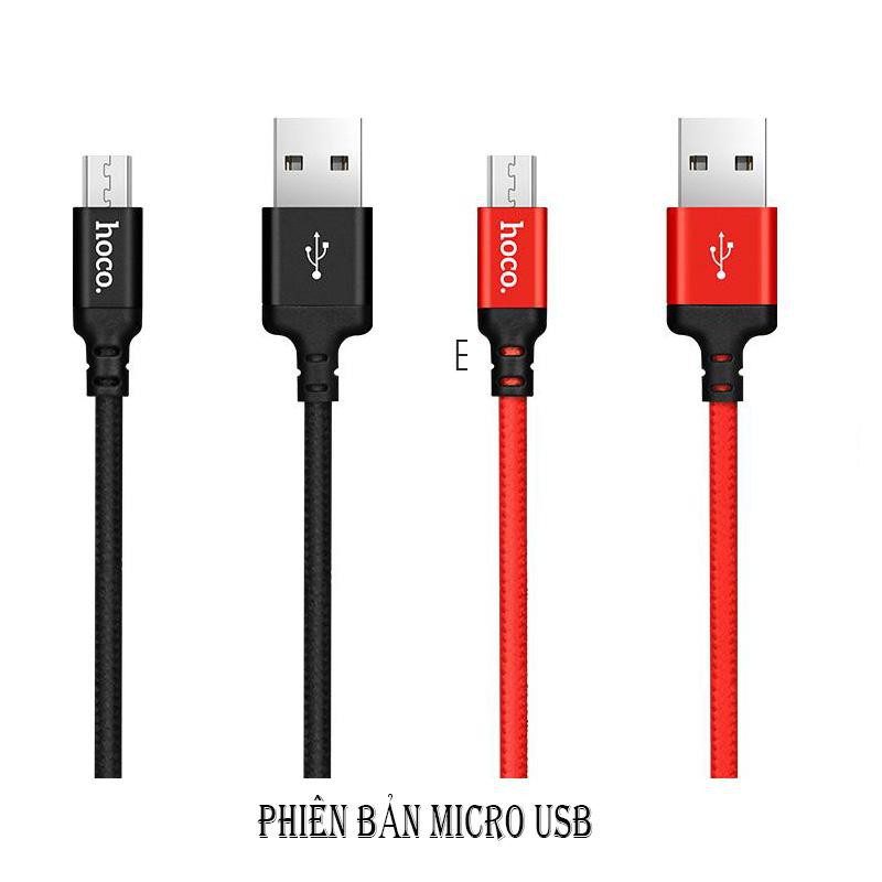 Cáp Lightning Hoco X14 dây dài 1m