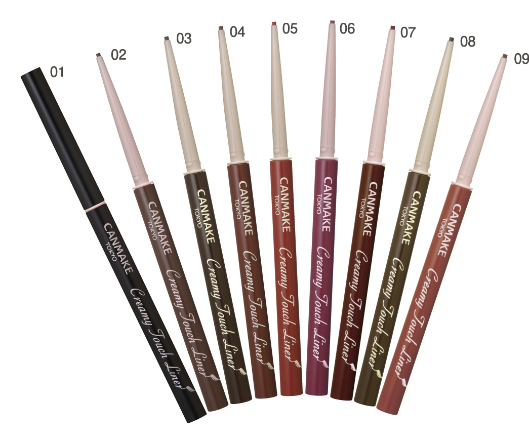 (ĐỦ MÀU) Chì kẻ mắt Canmake Creamy Touch Liner