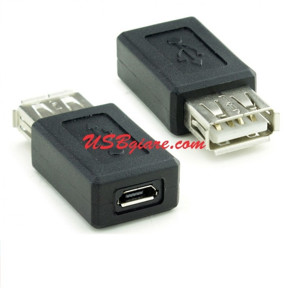 Đầu chuyển micro usb cái sang usb cái