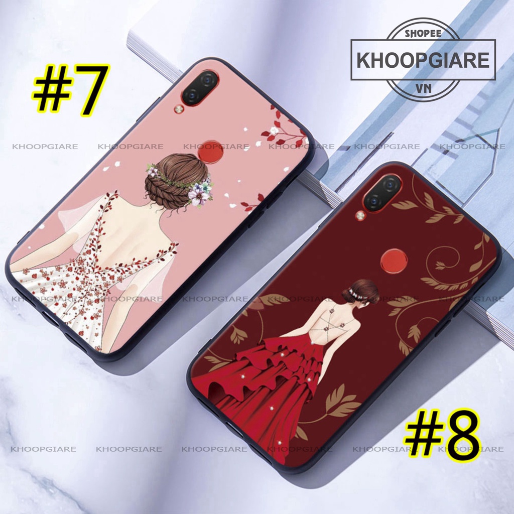 Ốp lưng Huawei Nova 2i, Nova 3i, Nova 3e cô gái dễ thương