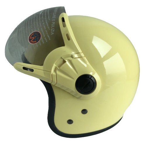 Mũ bảo hiểm trùm 3/4 đầu kính khói chống lóa cao cấp -  GRS A368K Vàng bóng - Vòng đầu 56-58cm - Hàng chính hãng - Bảo hành 12 tháng