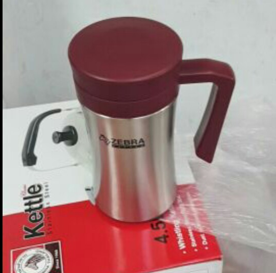 [HCM]Ca giữ nhiệt Zebra Thái Lan 450ml 112972 inox 304