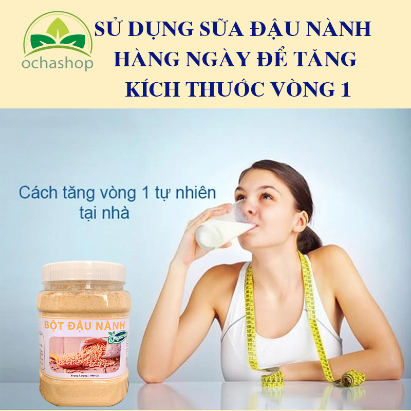 Bột Đậu Nành Nguyên Chất 500gr Rang Thủ Công