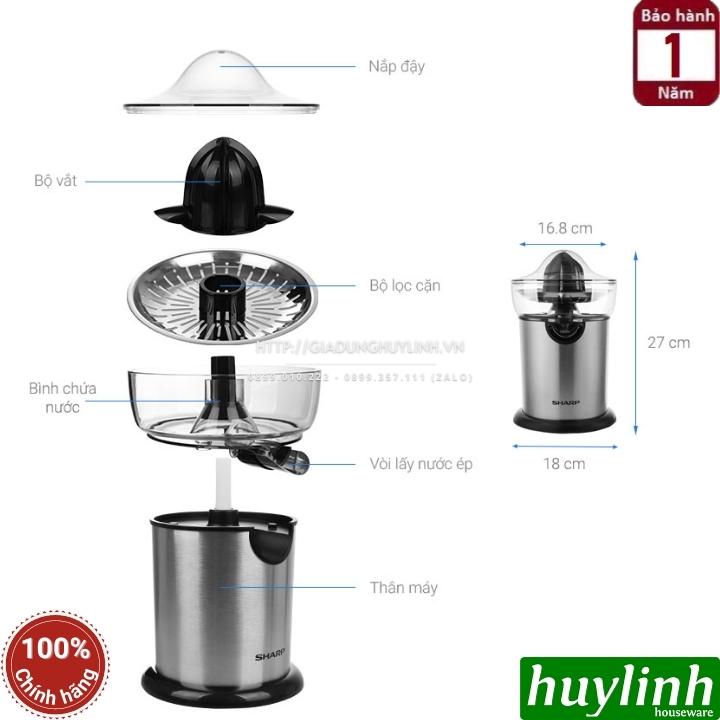 Máy vắt - ép cam Sharp EJ-J130-ST - 130W