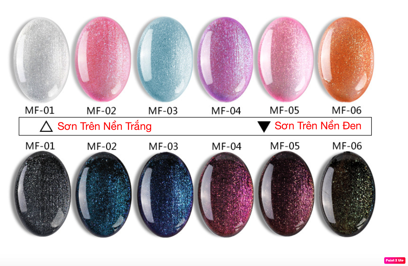 [HCM]Sơn Gel AS Mã MF 15ml Chính Hãng