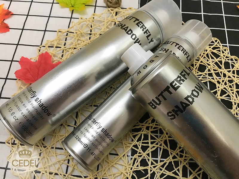 Gôm xịt tóc Butterfly shadow 600ml