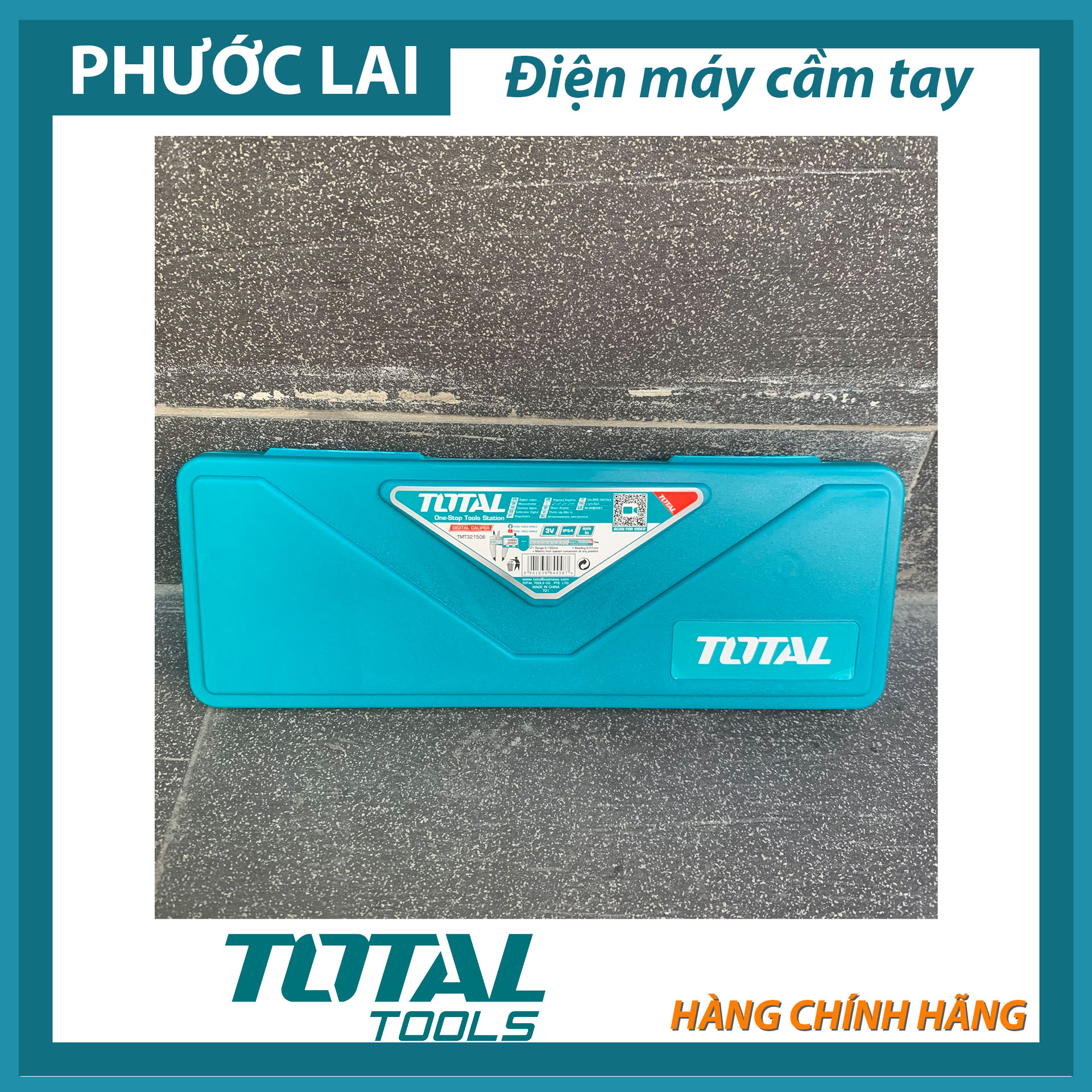 Thước cặp điện tử (Chính Hãng) TOTAL TMT321506