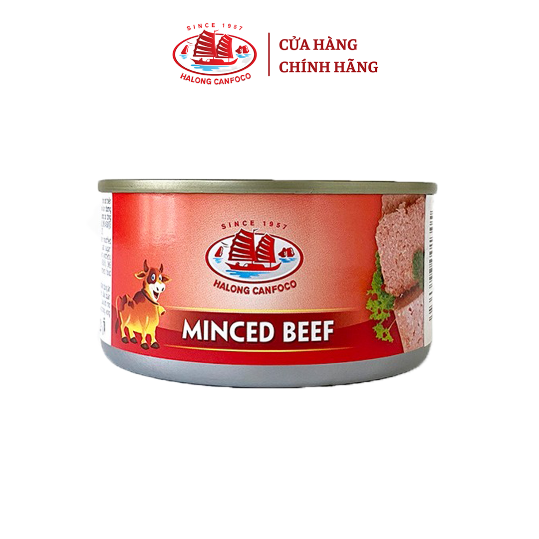 Thịt bò xay 170g - Đồ Hộp Hạ Long