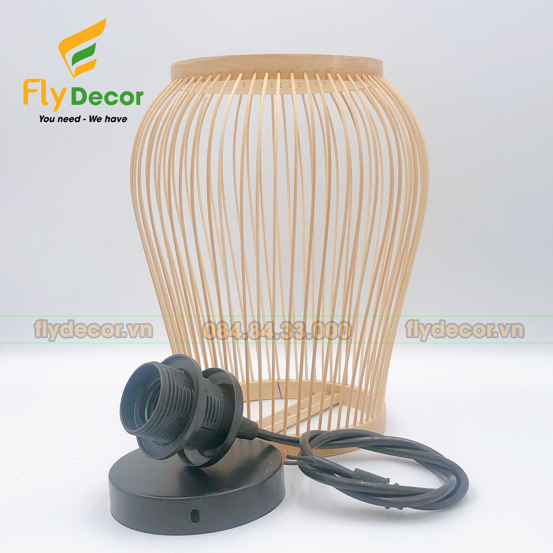 Đèn mây tre trang trí thả trần cột, trần, đèn để bàn tre (Hàng xuất khẩu)