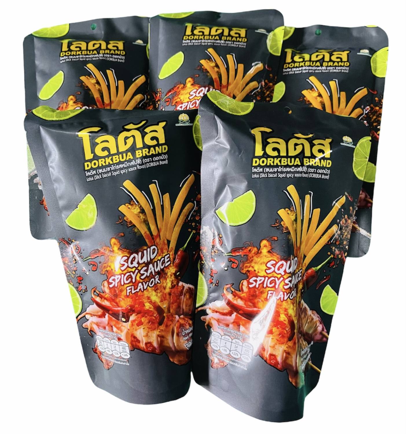 BÁNH QUE THÁI LAN VỊ TÔM MỰC 62G