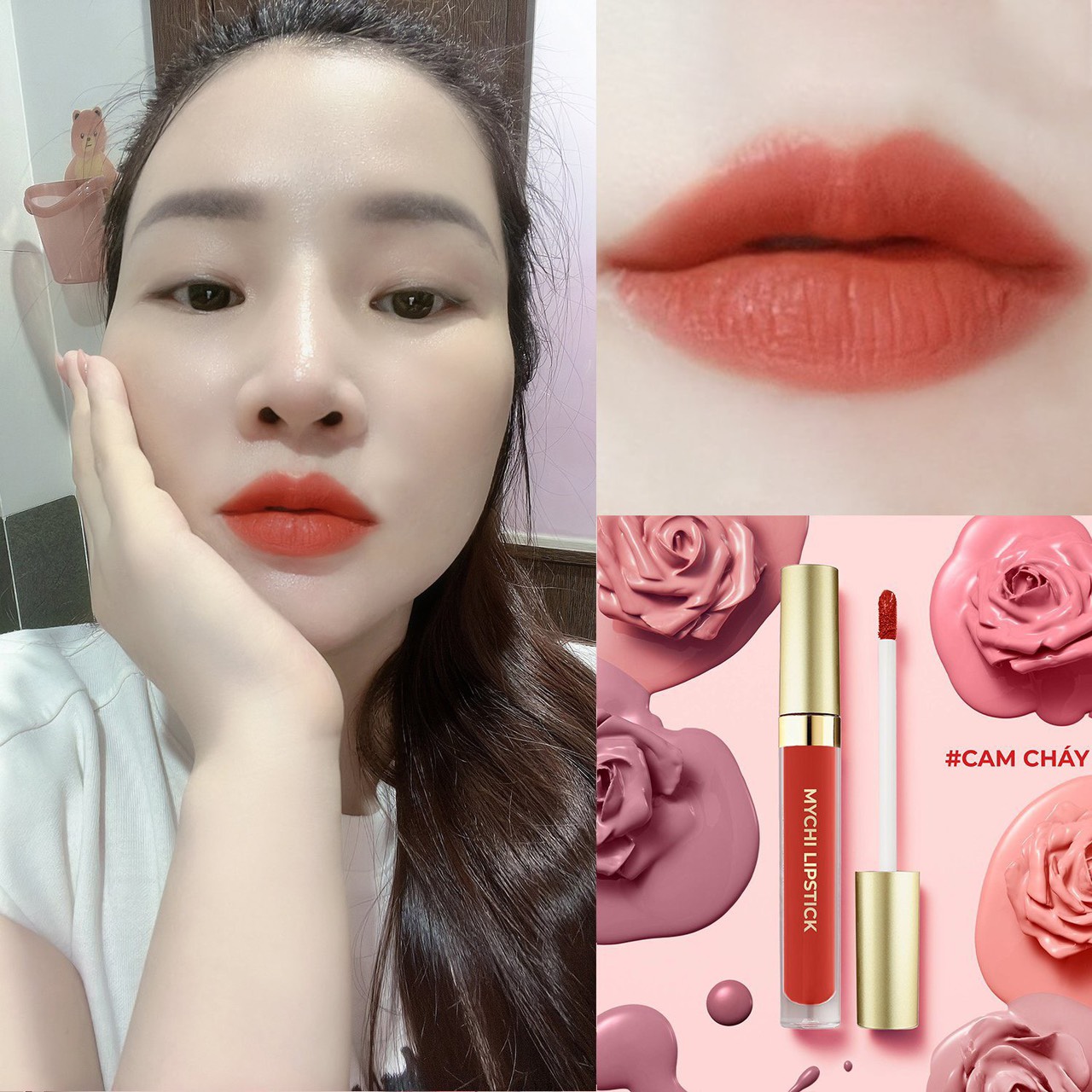 Son Mychi - son môi Mychi - Son kem lỳ Mychi